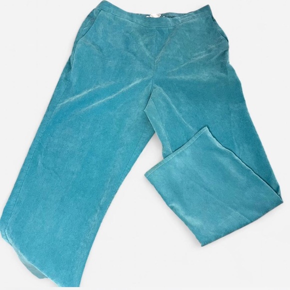 Alfred Dunner Turquoise Pants - Picture 1 of 4